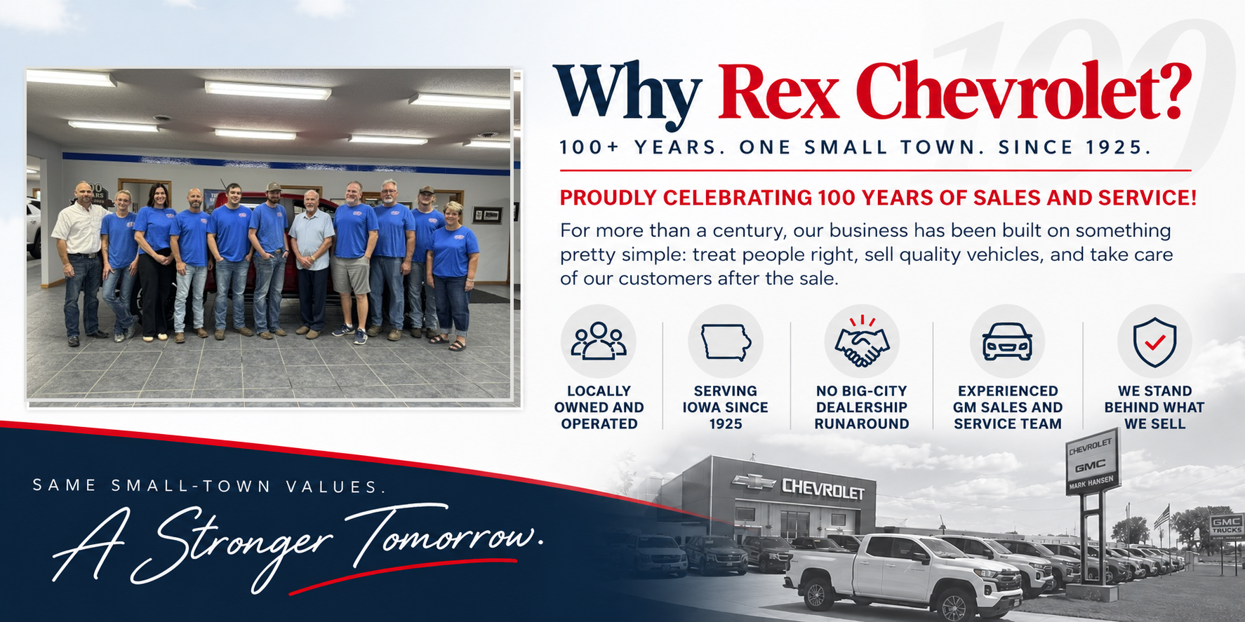Rex Chevrolet GMC Employees – Why Rex Chevrolet